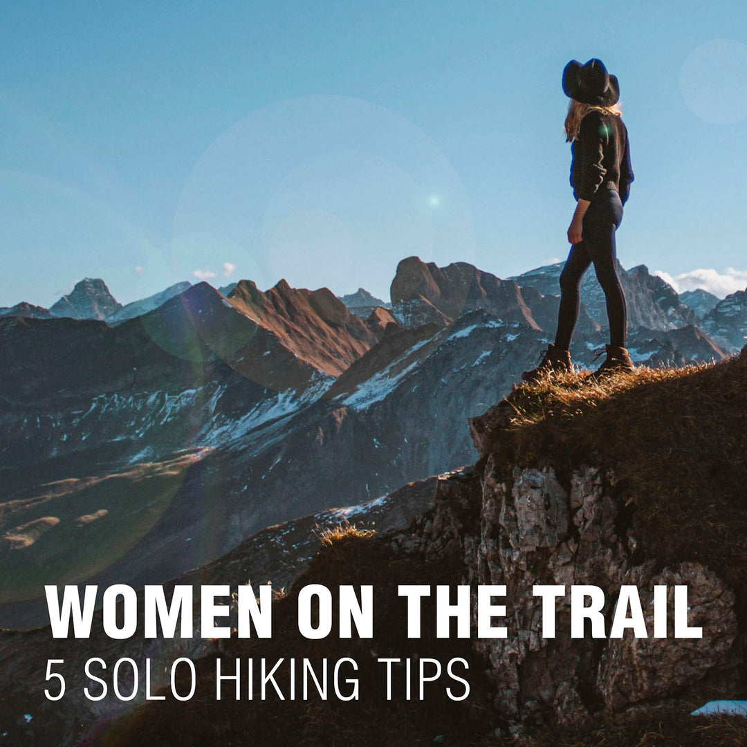 Women on the Trail - 5 Solo Hiking Tips - Staheekum