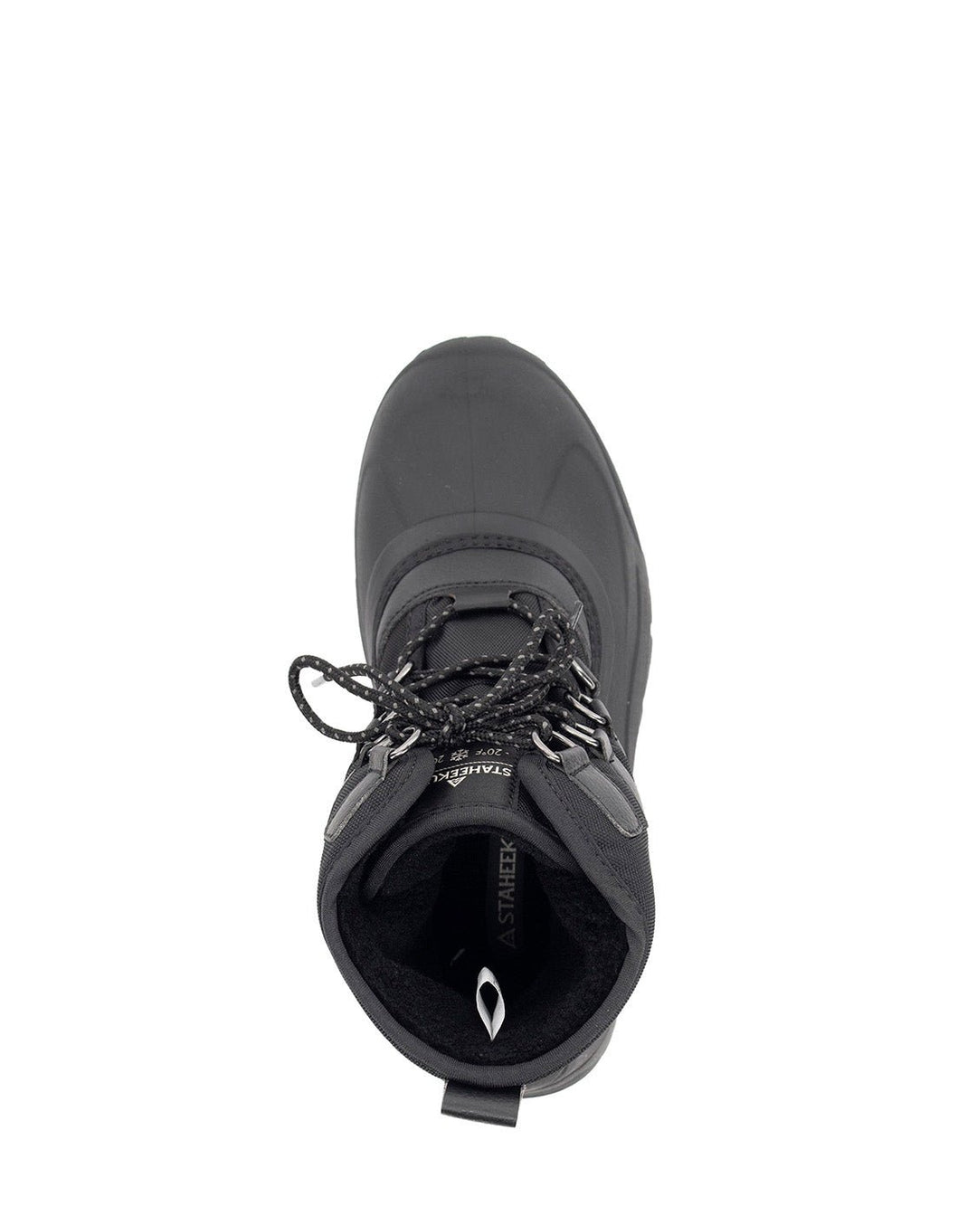 Men's Cold Weather Snow Boot - Black - Staheekum