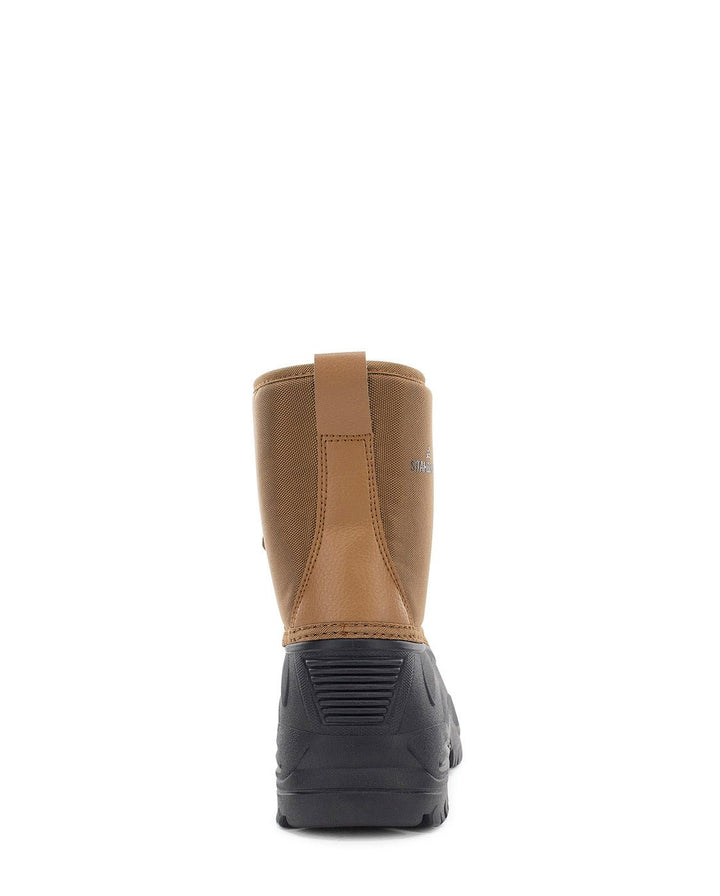 Men's Cold Weather Snow Boot - Tan - Staheekum