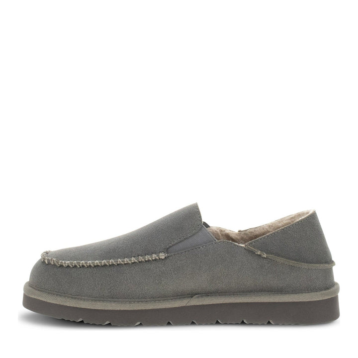 Men's Curb Classic Slipper - Taupe - Staheekum
