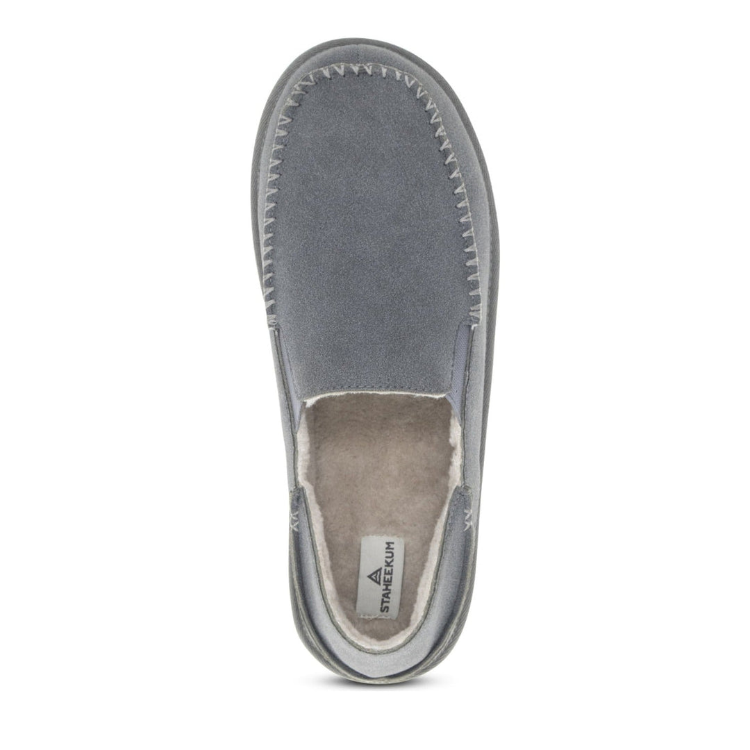 Men's Curb Classic Slipper - Taupe - Staheekum