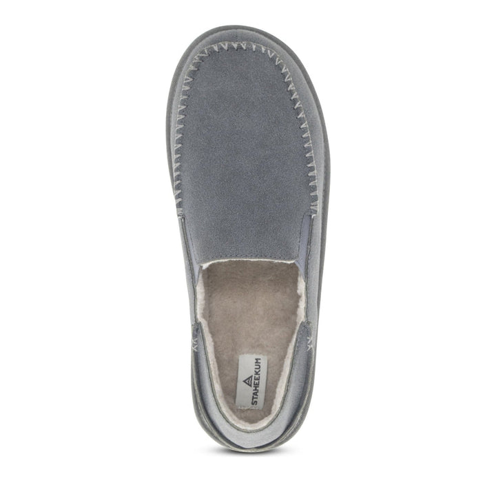 Men's Curb Classic Slipper - Taupe - Staheekum