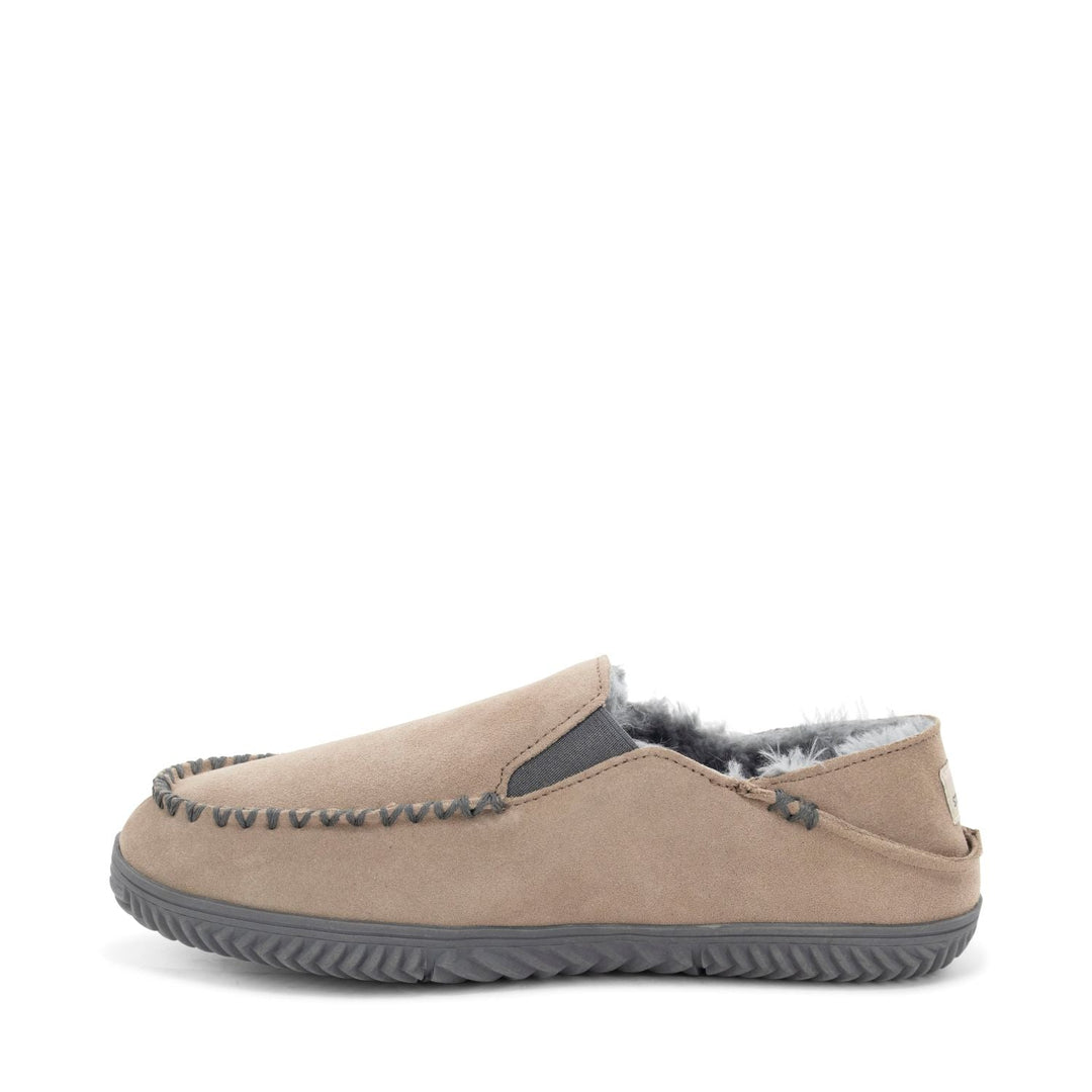 Men's Curbside Slipper - Taupe - Staheekum