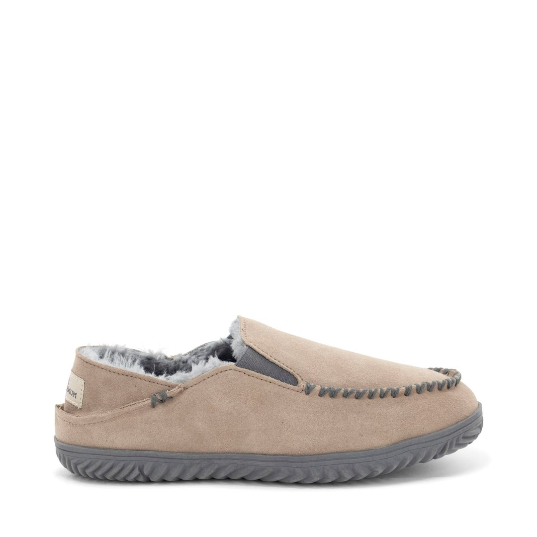Men's Curbside Slipper - Taupe - Staheekum