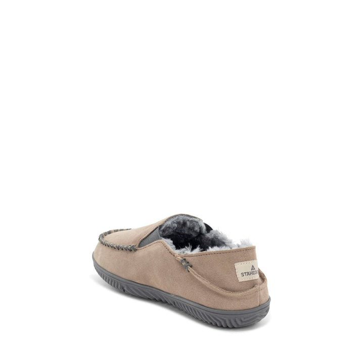 Men's Curbside Slipper - Taupe - Staheekum