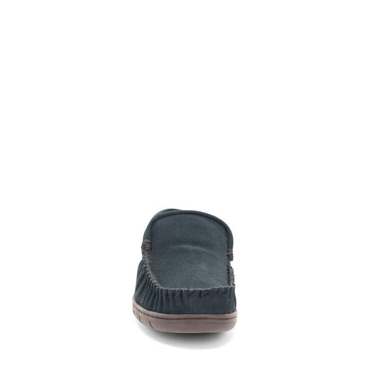 Men's Trapper Flannel Slipper - Navy - Staheekum