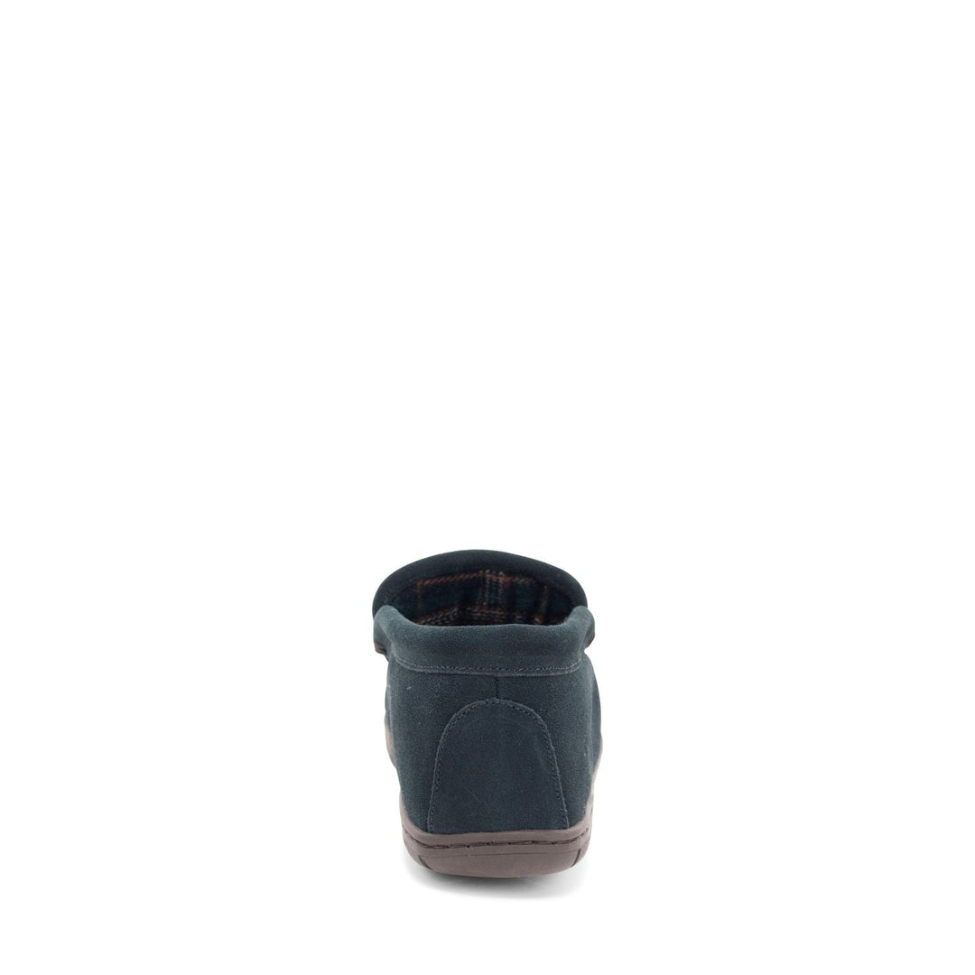 Men's Trapper Flannel Slipper - Navy - Staheekum