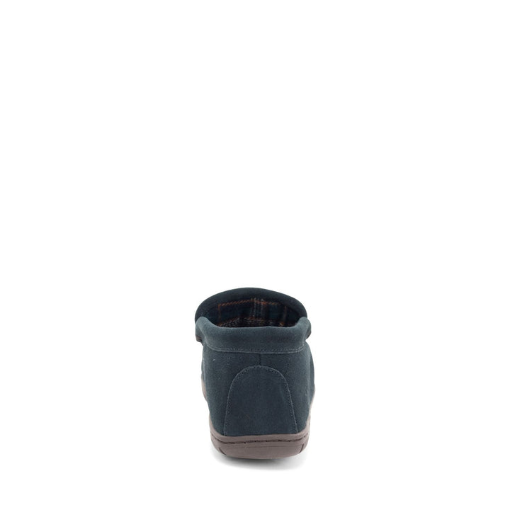 Men's Trapper Flannel Slipper - Navy - Staheekum