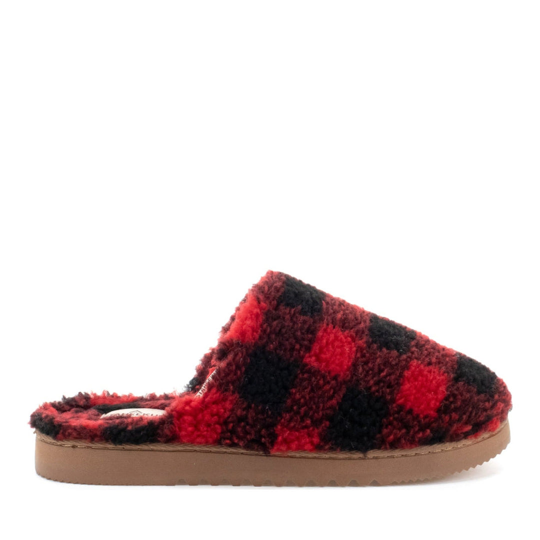 Women's Hearthside Buffalo Slipper - Red - Staheekum