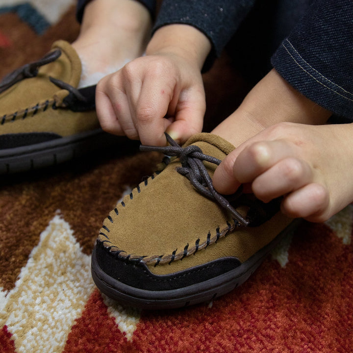 Kids Recline Slipper - Wheat - Staheekum