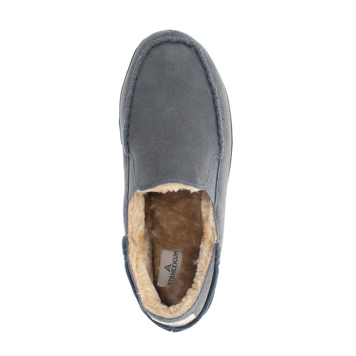 Men's Curbside Slipper - Charcoal - Staheekum