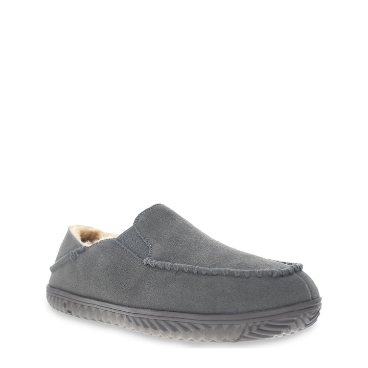 Men's Curbside Slipper - Charcoal - Staheekum
