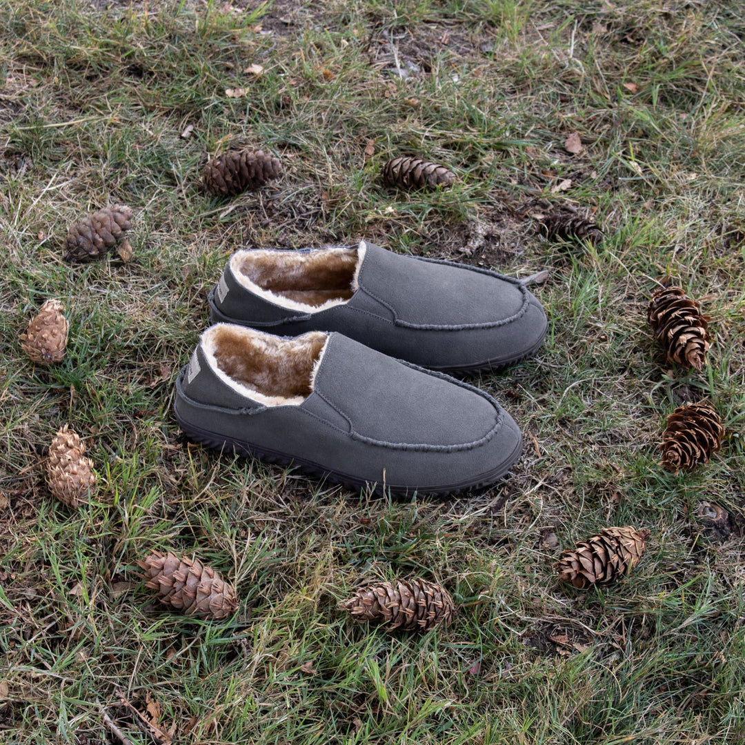 Men's Curbside Slipper - Charcoal - Staheekum