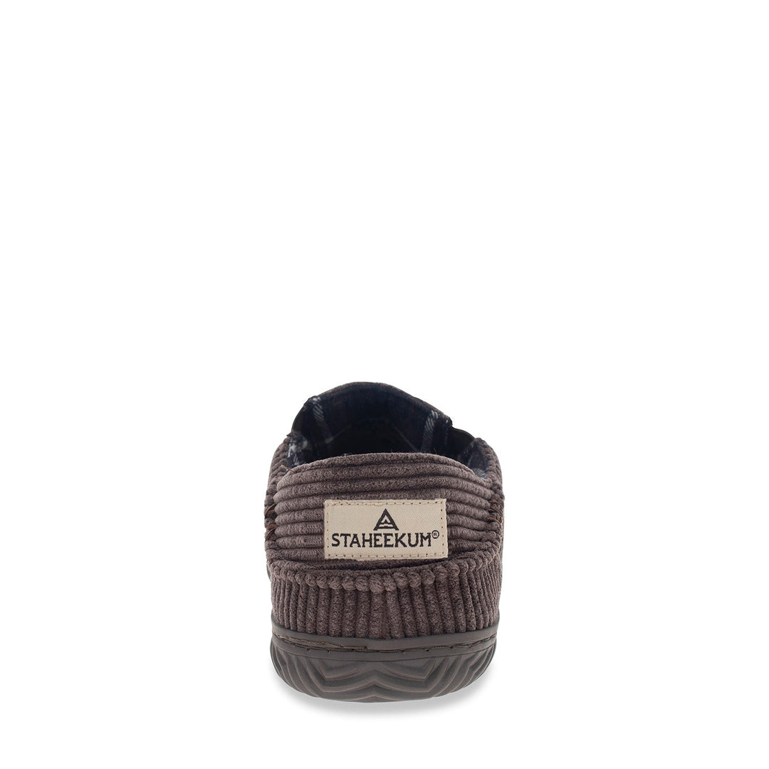 Men's Curbside Slipper - Chocolate - Staheekum