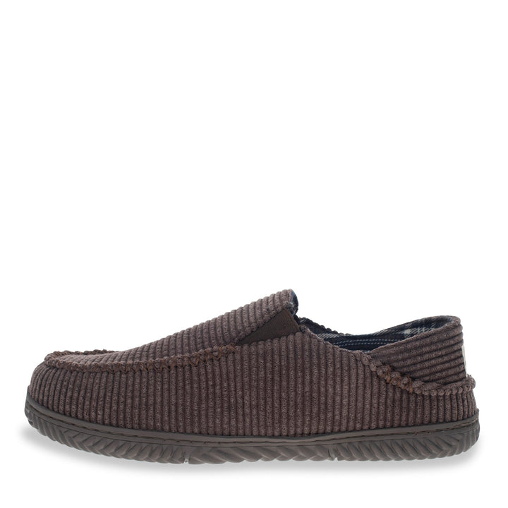 Men's Curbside Slipper - Chocolate - Staheekum