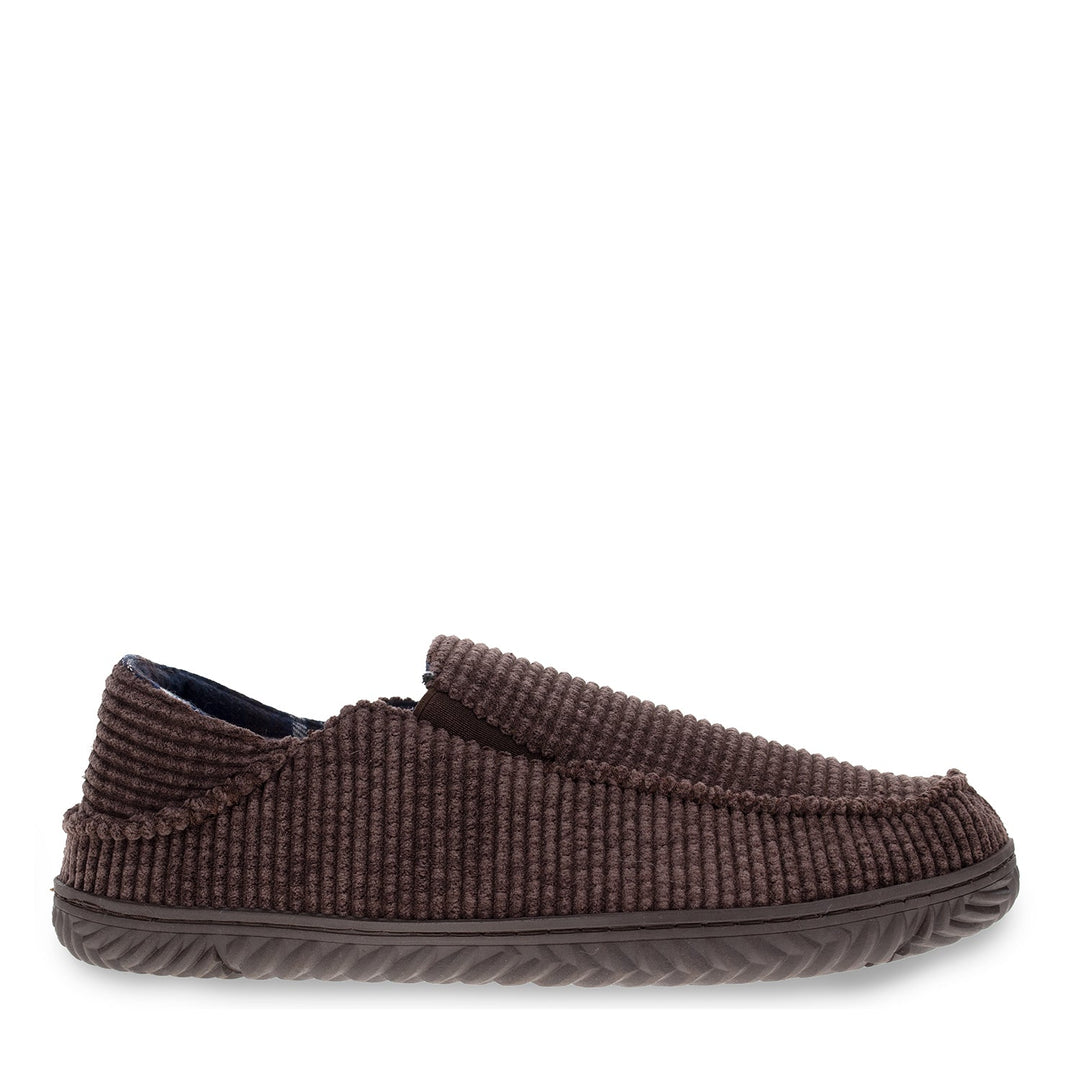 Men's Curbside Slipper - Chocolate - Staheekum