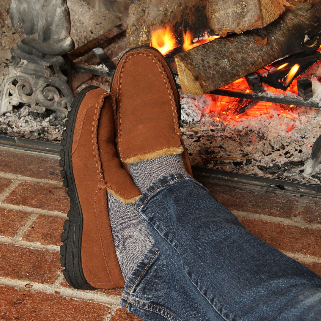 Men's Glacier Slipper - Wheat - Staheekum