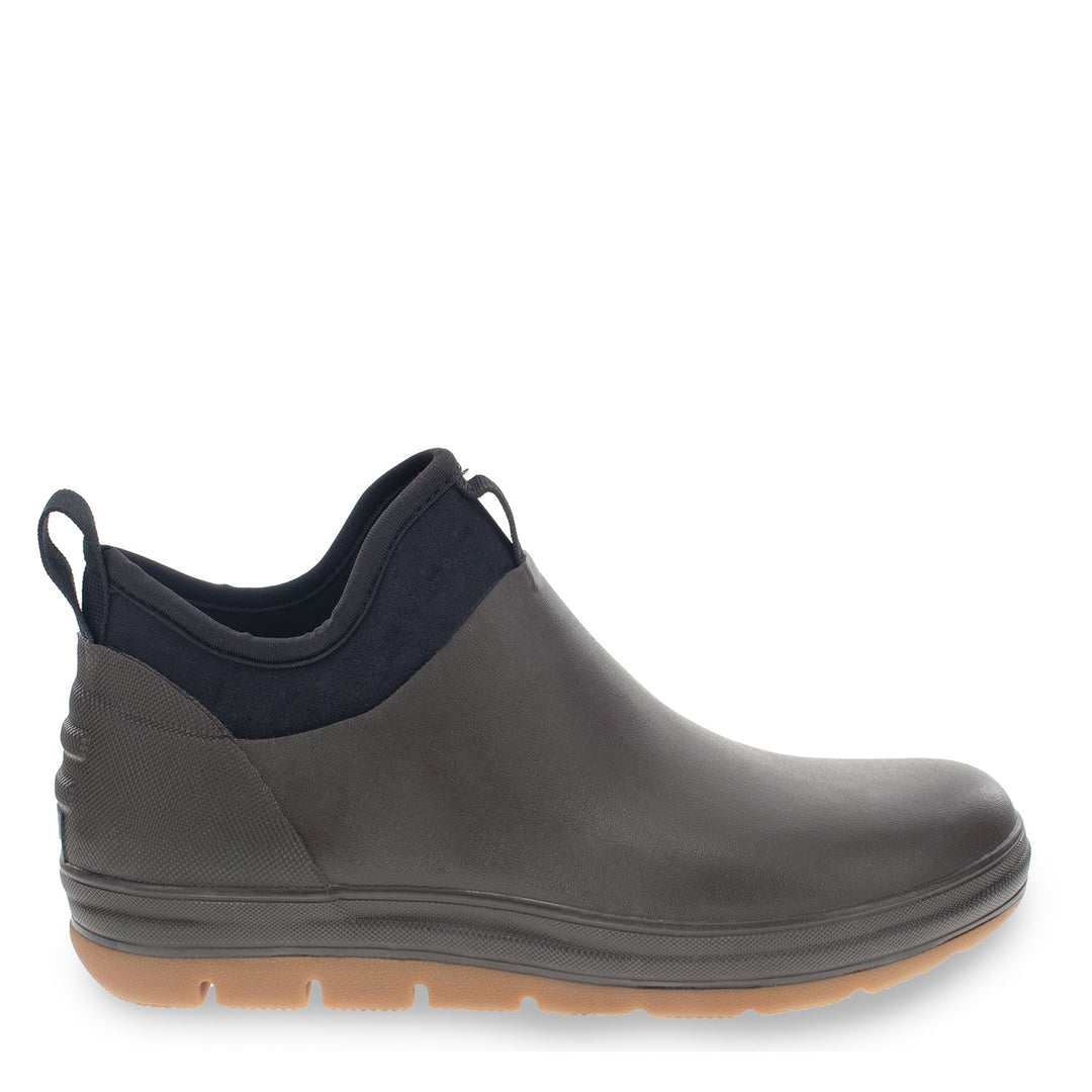 Men's Neoprene Ankle Rain Boot - Brown - Staheekum