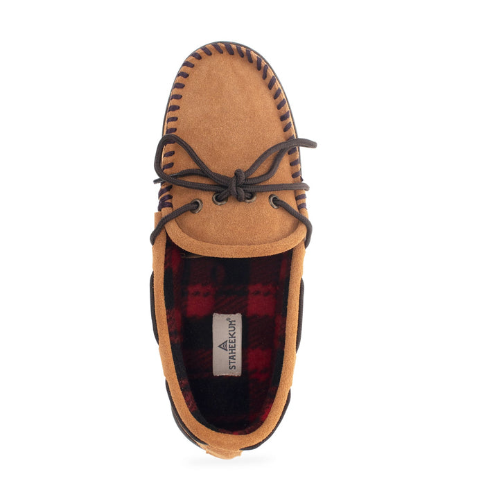 Men's Sierra Flannel Slipper - Wheat - Staheekum