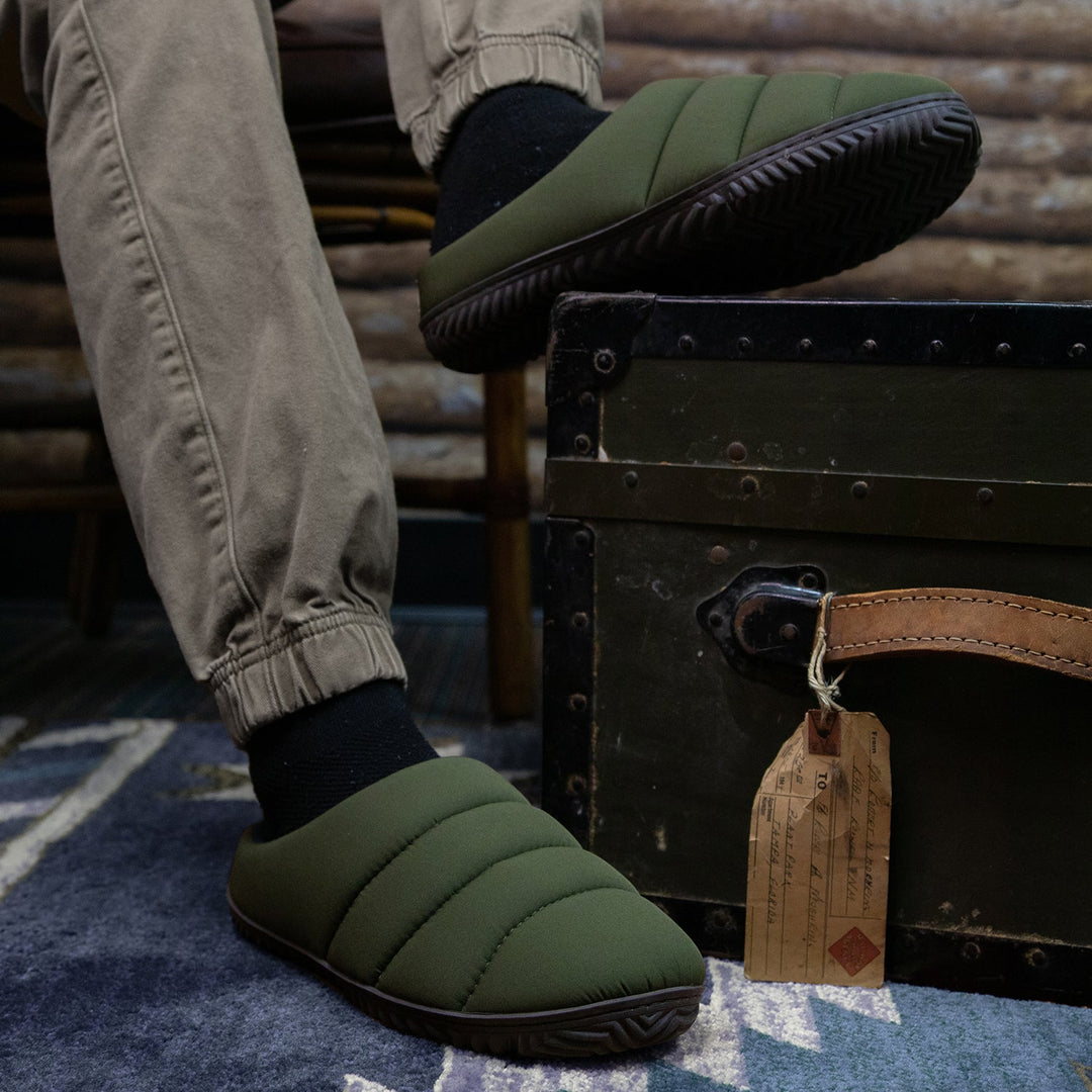 Men's Summit & Go Slipper - Olive - Staheekum