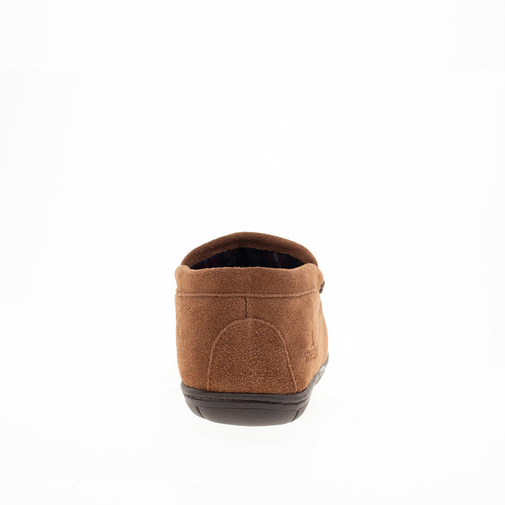 Men's Trapper Flannel Slipper - Wheat - Staheekum