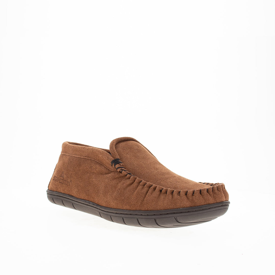 Men's Trapper Flannel Slipper - Wheat - Staheekum