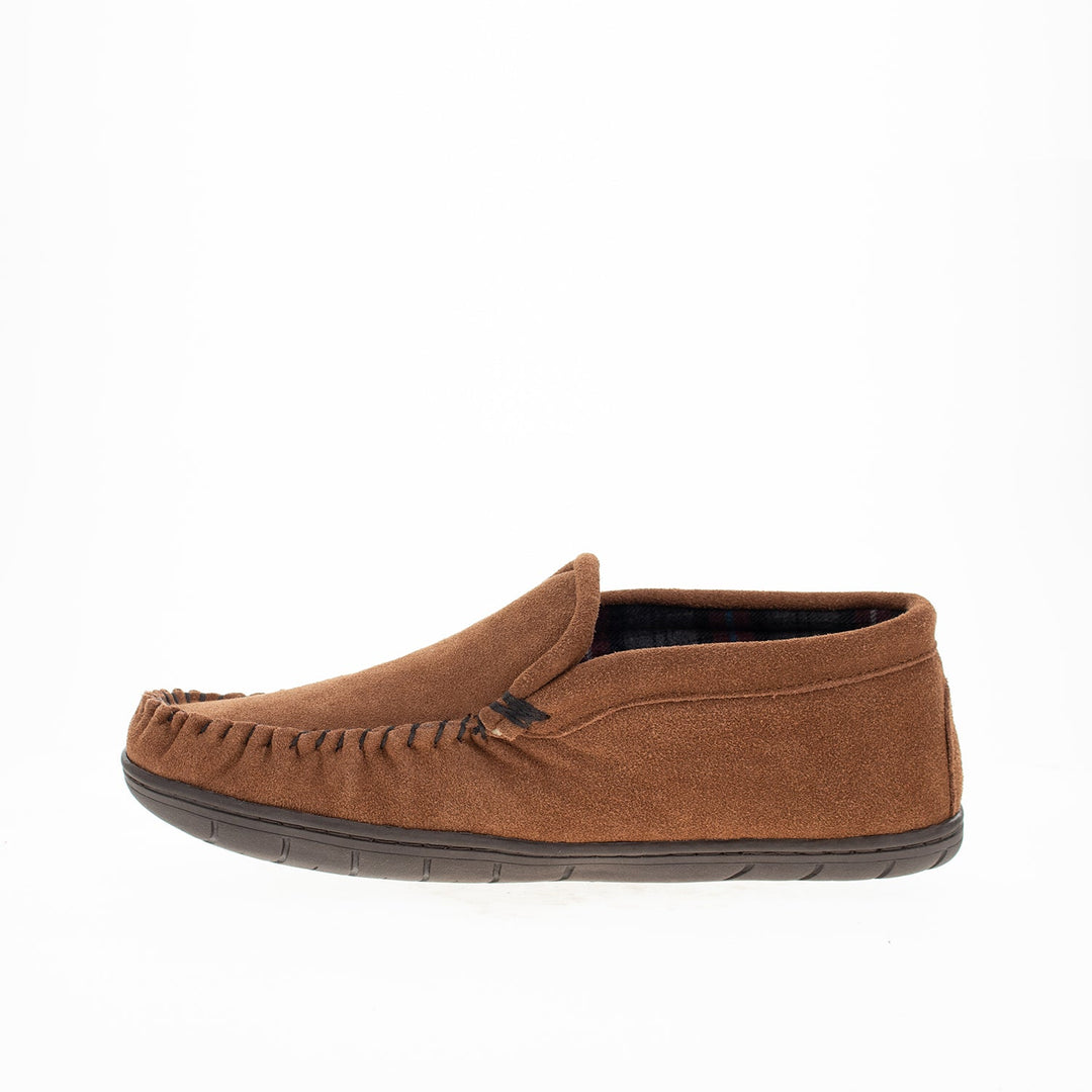 Men's Trapper Flannel Slipper - Wheat - Staheekum