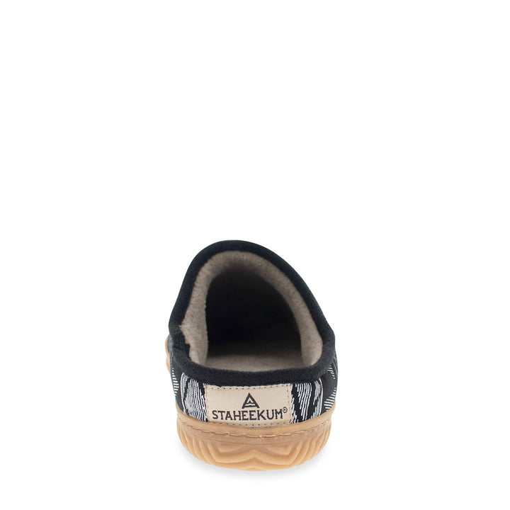 Unisex Graphic Evergreen Slipper - Black - Staheekum