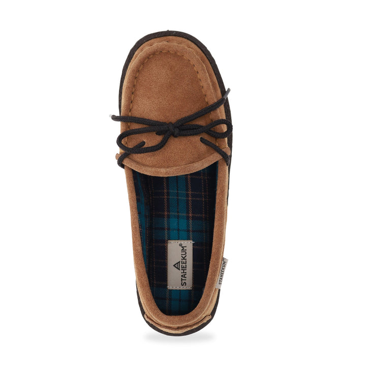 Women's Eden Flannel Slipper - Wheat - Staheekum