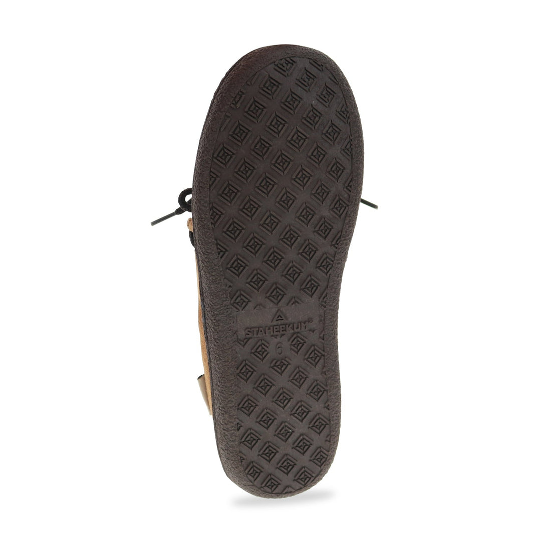 Women's Eden Flannel Slipper - Wheat - Staheekum