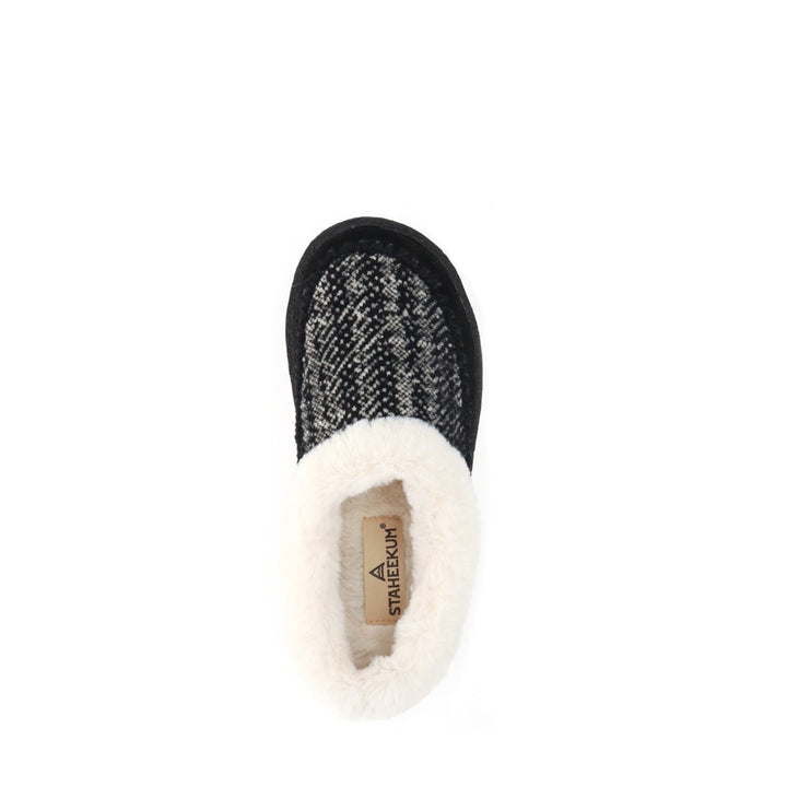 Women's Serene Slipper - Black - Staheekum